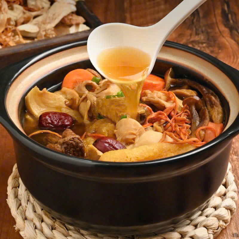 Set canh nấm dưỡng sinh 12 vị